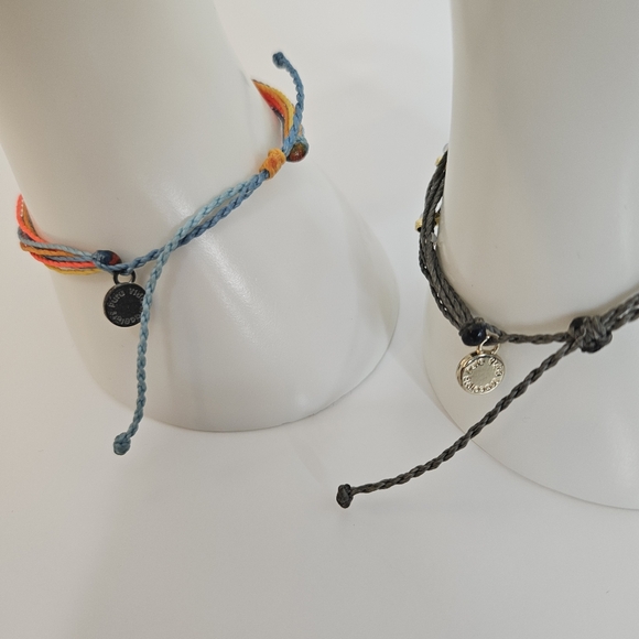 Pura Vida 2 stackable bracelets multi color - Picture 3 of 7